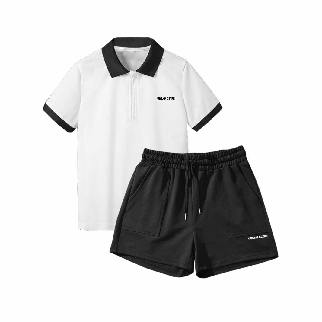 UC WHITE CONTRAST TWO PIECE